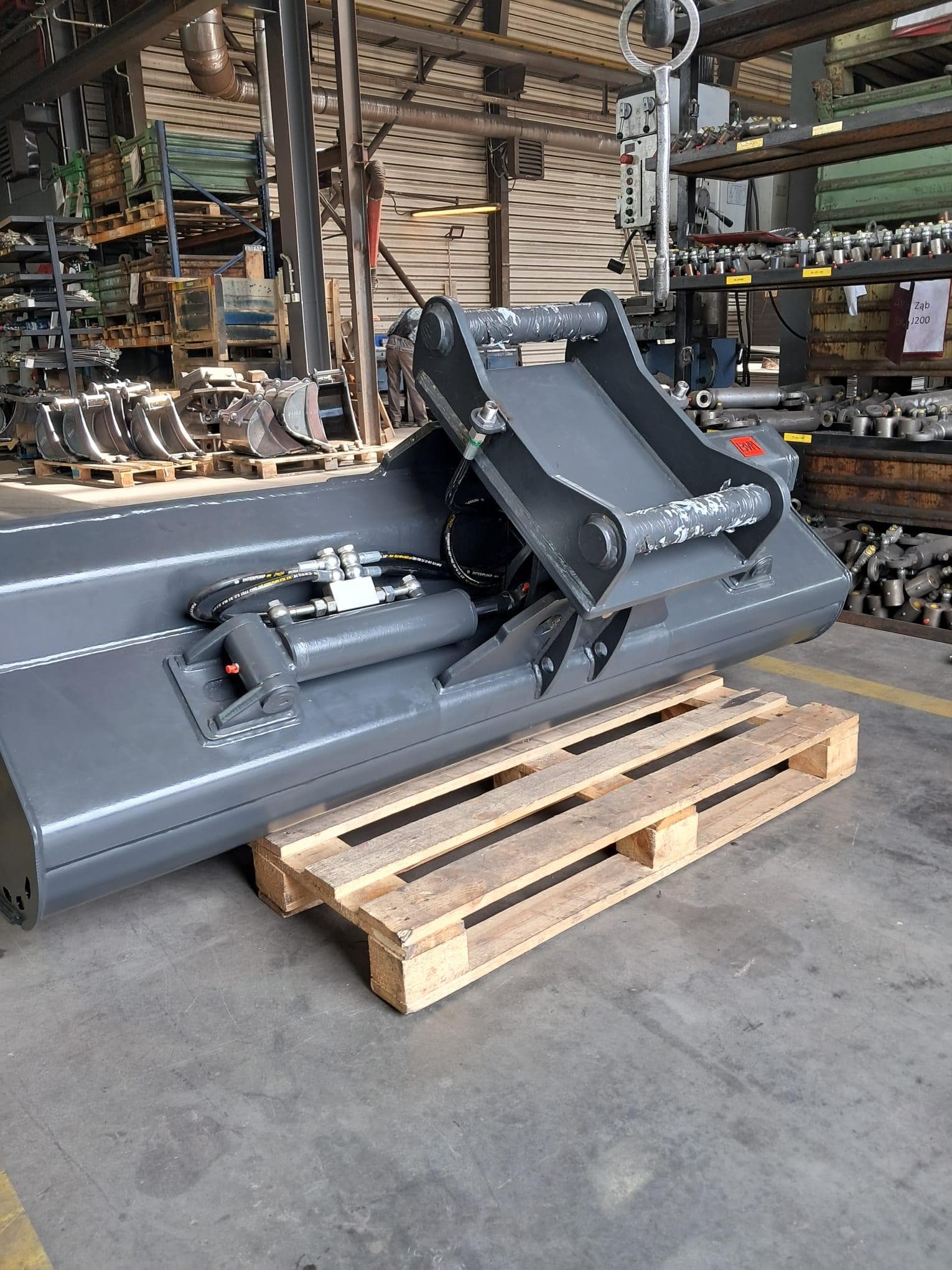 GDH - hydraulisch kantelbare slotenbak, zware uitvoering